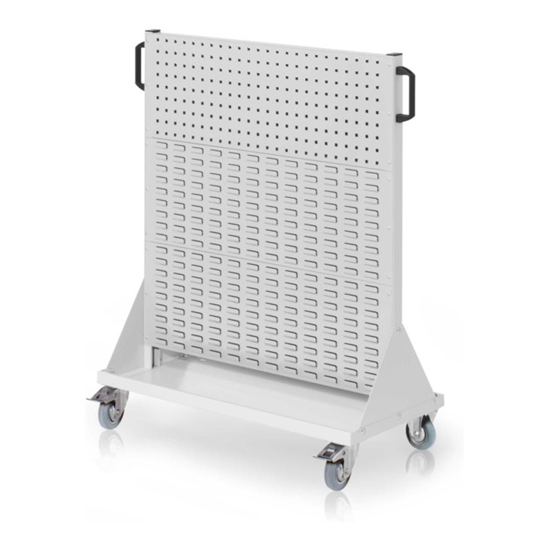 Kappes RasterMobil Gr. 3 RAL 7035 H1230 mm 2 Loch-/4 Schlitzplatten