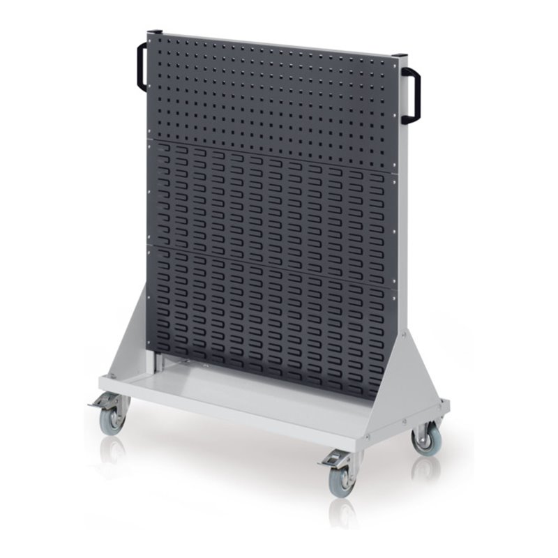 Kappes RasterMobil Gr. 3 RAL 7035/7016 H1230 mm 2 Loch-/4 Schlitzplatten