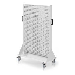 Kappes RasterMobil Gr. 4 RAL 7035 H1580 mm 2 Loch-/6 Schlitzplatten