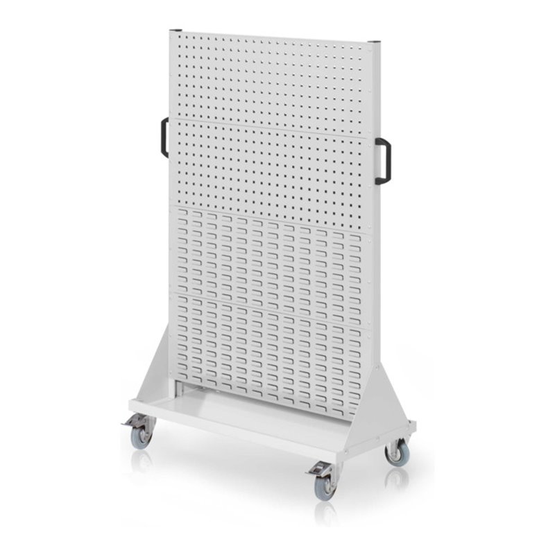 Kappes RasterMobil Gr. 4 RAL 7035 H1580 mm 4 Loch-/4 Schlitzplatten