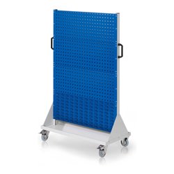 Kappes RasterMobil Gr. 4 RAL 7035/5010 H1580 mm 6 Loch-/2 Schlitzplatten