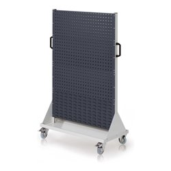 Kappes RasterMobil Gr. 4 RAL 7035/7016 H1580 mm 6 Loch-/2 Schlitzplatten