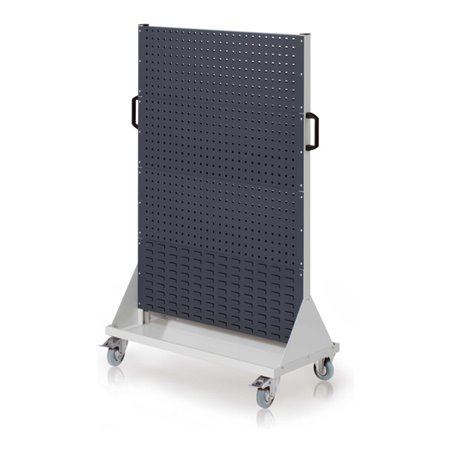 Kappes RasterMobil Gr. 4 RAL 7035/7016 H1580 mm 6 Loch-/2 Schlitzplatten