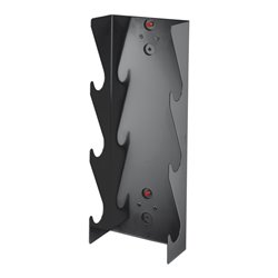 Kappes Rohrhalter RasterPlan 3-fach anthrazitgrau