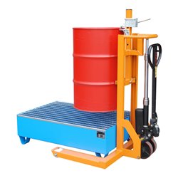 Bauer Südlohn Fassheberoller FHR600G, lackiert