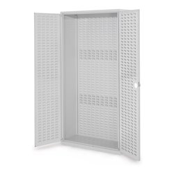 Kappes Schlitzplattenschrank RasterPlan RAL 7035 Mod. 50 Schlitzplattentüren