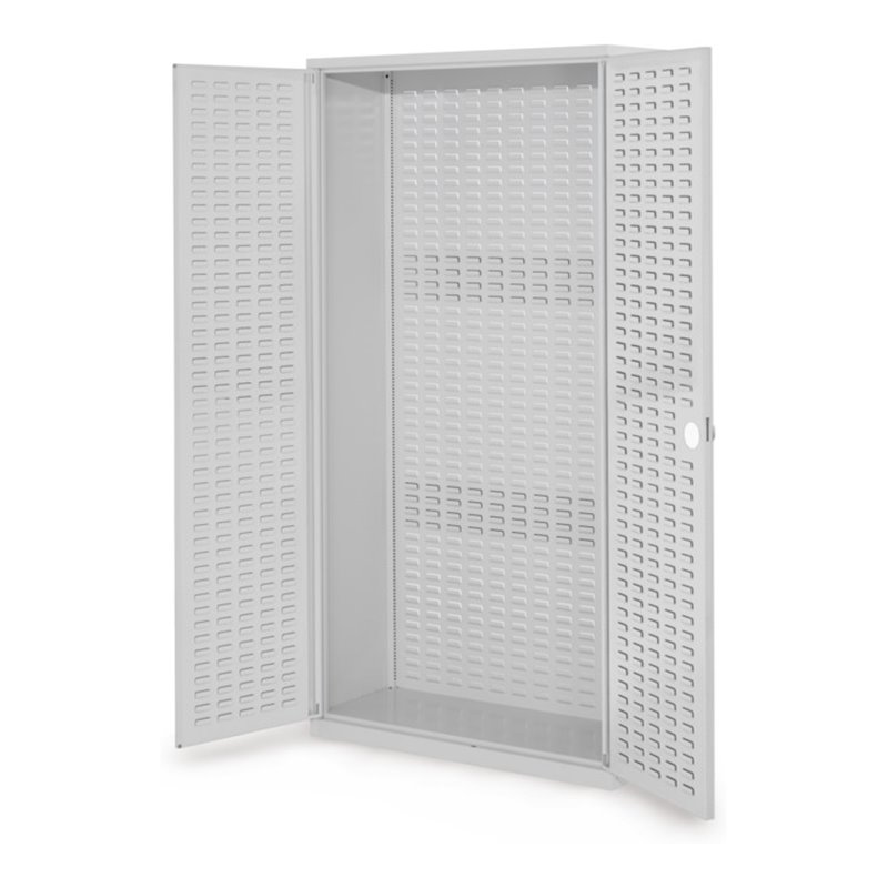 Kappes Schlitzplattenschrank RasterPlan RAL 7035 Mod. 50 Schlitzplattentüren