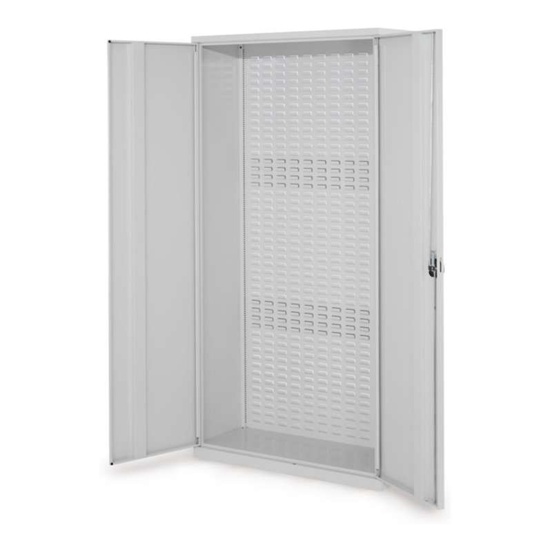 Kappes Schlitzplattenschrank RasterPlan RAL 7035 Mod. 50 Vollblechtüren