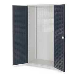 Kappes Schubladenschrank RasterPlan Leergehäuse RAL 7035/7016 Mod. 20 Schlitzplattentüren