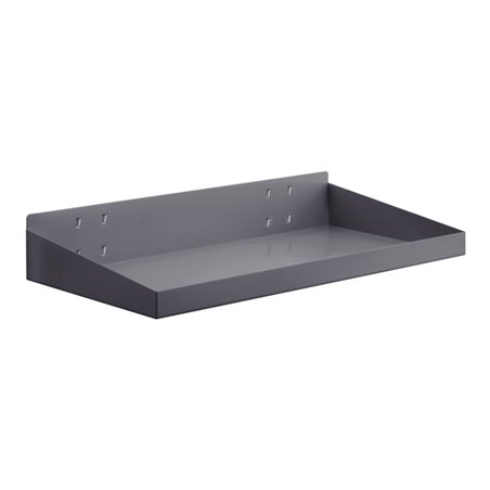 Kappes Stahlboden RasterPlan m. Abrollrand B490 x T243 x H77 mm anthrazitgrau