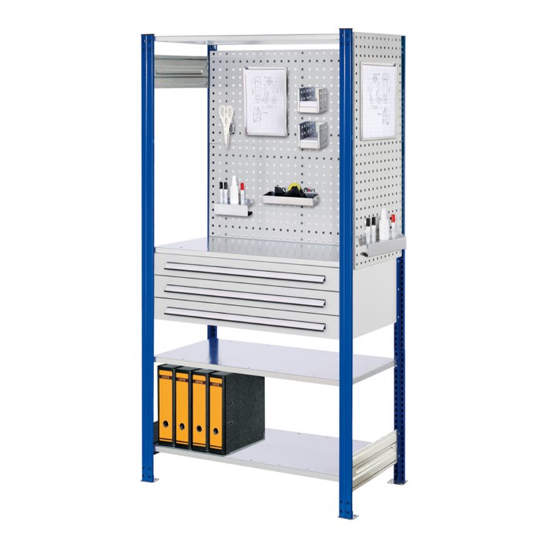Kappes Steckregal RasterPlan Mod. 4 RAL 5010