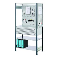 Kappes Steckregal RasterPlan Mod. 4 RAL 7016