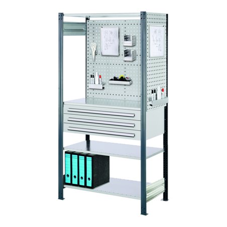 Kappes Steckregal RasterPlan Mod. 4 RAL 7016