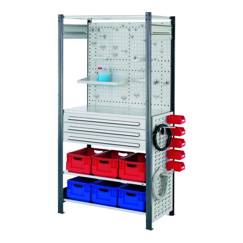 Kappes Steckregal RasterPlan Mod. 8 RAL 7016