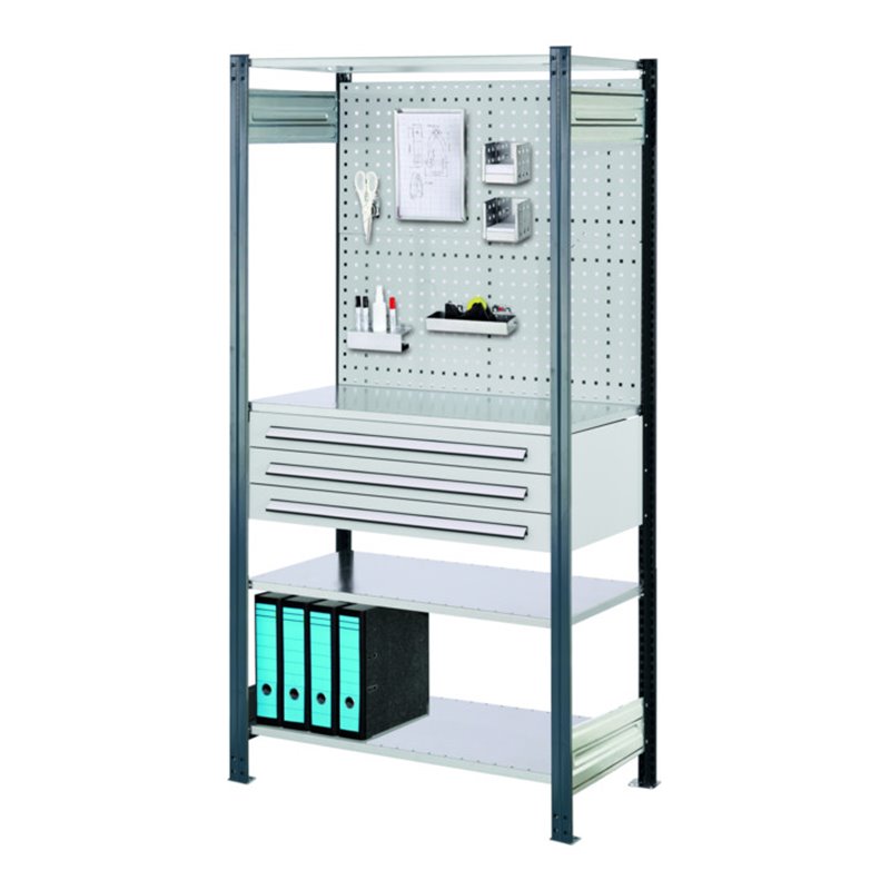 Kappes Steckregal RasterPlan Mod. 3 RAL 7016
