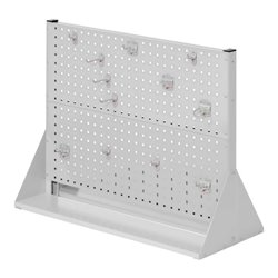 Kappes Stellwand RasterPlan Gr. 2 doppelseitig RAL 7035 mit Ausstattung 2