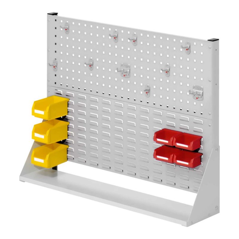 Kappes Stellwand RasterPlan Gr. 2 einseitig RAL 7035 mit Ausstattung