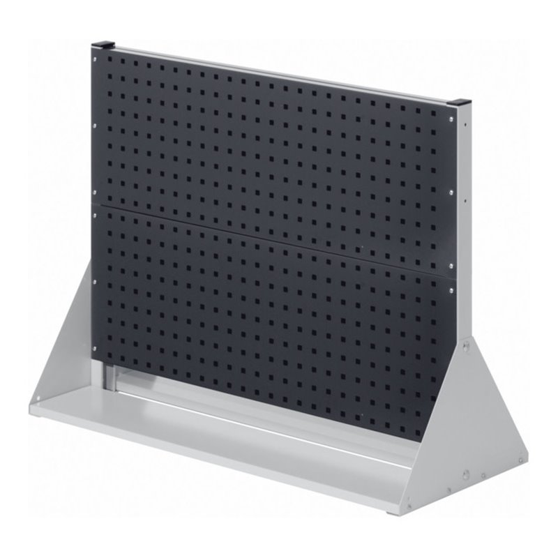 Kappes Stellwand RasterPlan Gr. 2 doppelseitig RAL 7035/7016 4 Lochplatten