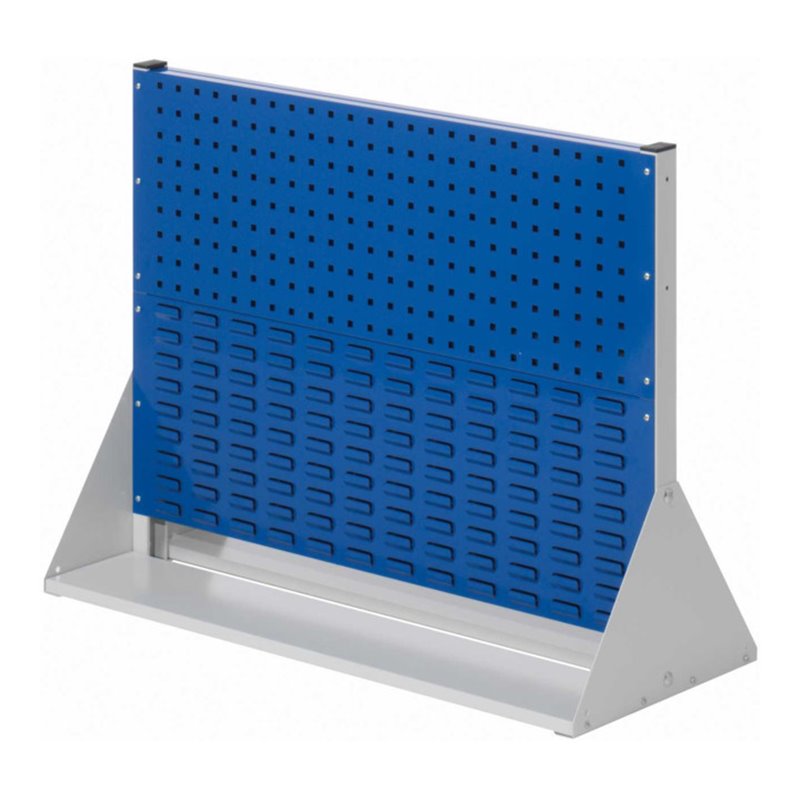 Kappes Stellwand RasterPlan Gr. 2 doppelseitig RAL 7035/5010 2 Loch-/2 Schlitzplatten