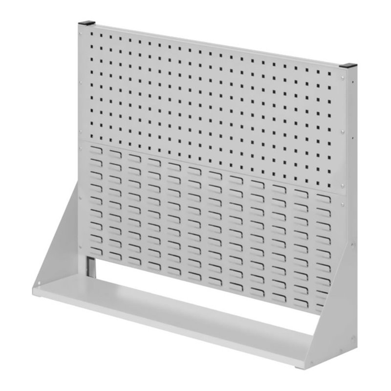 Kappes Stellwand RasterPlan Gr. 2 einseitig RAL 7035 1 Lochplatten 1 Schlitzplatten