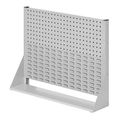 Kappes Stellwand RasterPlan Gr. 2 einseitig RAL 7035 1 Lochplatten 1 Schlitzplatten