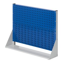 Kappes Stellwand RasterPlan Gr. 2 einseitig RAL 7035/5010 1 Lochplatten 1 Schlitzplatten