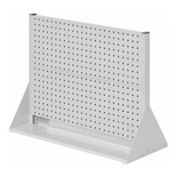 Kappes Stellwand RasterPlan Gr. 2 doppelseitig RAL 7035 4 Lochplatten