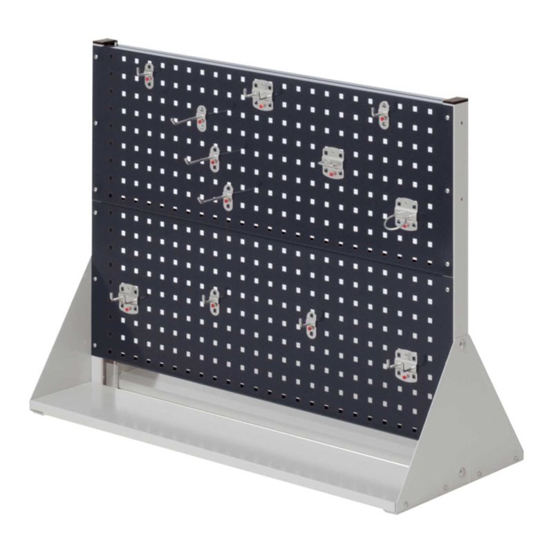 Kappes Stellwand RasterPlan Gr. 2 doppelseitig RAL 7035/7016 mit Ausstattung 2