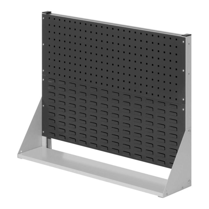 Kappes Stellwand RasterPlan Gr. 2 einseitig RAL 7035/7016 1 Lochplatten 1 Schlitzplatten