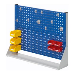 Kappes Stellwand RasterPlan Gr. 2 einseitig RAL 7035/5010 mit Ausstattung