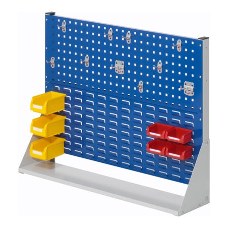 Kappes Stellwand RasterPlan Gr. 2 einseitig RAL 7035/5010 mit Ausstattung