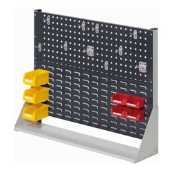 Kappes Stellwand RasterPlan Gr. 2 einseitig RAL 7035/7016 mit Ausstattung