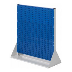 Kappes Stellwand RasterPlan Gr. 3 doppelseitig RAL 7035/5010 2 Loch-/4 Schlitzplatten