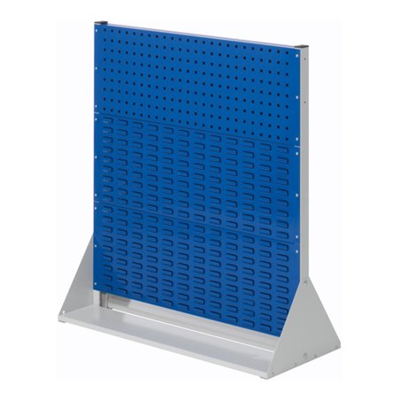 Kappes Stellwand RasterPlan Gr. 3 doppelseitig RAL 7035 2 Loch-/4 Schlitzplatten