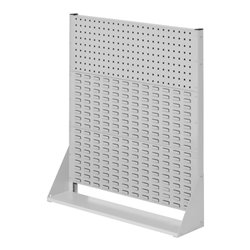 Kappes Stellwand RasterPlan Gr. 3 einseitig RAL 7035 1 Loch-/2 Schlitzplatten