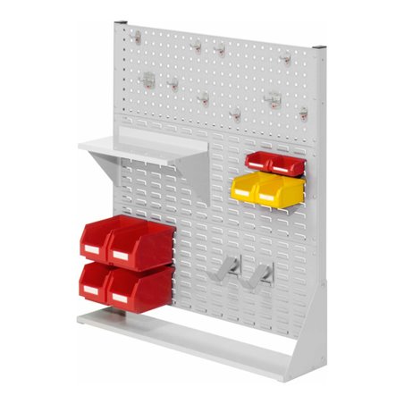 Kappes Stellwand RasterPlan Gr. 3 einseitig RAL 7035 mit Ausstattung 1