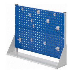 Kappes Stellwand RasterPlan Gr. 2 einseitig RAL 7035/5010 Werkzeughaltersortiment 12-teilig