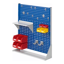 Kappes Stellwand RasterPlan Gr. 3 einseitig RAL 7035/5010 mit Ausstattung