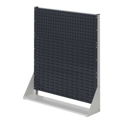 Kappes Stellwand RasterPlan Gr. 3 einseitig RAL 7035/7016 1 Loch-/2 Schlitzplatten