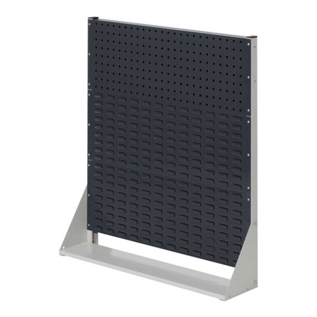 Kappes Stellwand RasterPlan Gr. 3 einseitig RAL 7035/7016 1 Loch-/2 Schlitzplatten