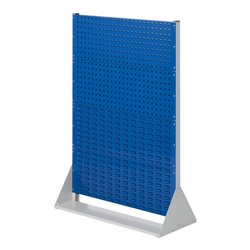 Kappes Stellwand RasterPlan Gr. 4 doppelseitig RAL 7035/5010 4 Loch-/4 Schlitzplatten