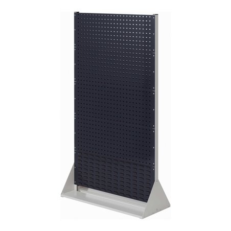 Kappes Stellwand RasterPlan Gr. 5 doppelseitig RAL 7035/7016 8 Loch-/2 Schlitzplatten