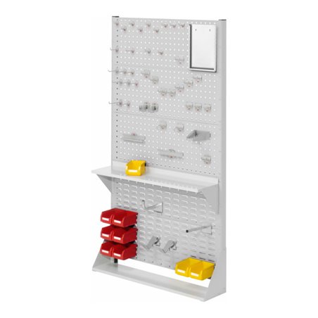 Kappes Stellwand RasterPlan Gr. 5 einseitig RAL 7035 mit Ausstattung 1