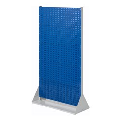 Kappes Stellwand RasterPlan Gr. 5 doppelseitig RAL 7035/5010 8 Loch-/2 Schlitzplatten