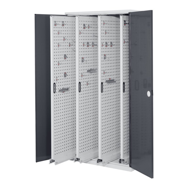 Kappes Vertikalschrank RasterPlan Mod. 83 RAL 7035/7016 Doppelwandtür mit Ausstattung