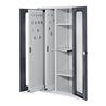 Kappes Vertikalschrank RasterPlan Mod. 84 RAL 7035/7016 Sichtfenstertür mit Ausstattung