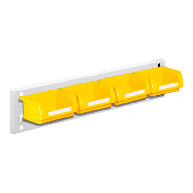 Kappes Wandschiene RasterPlan Schlitzplatten Set 1 RAL 7035