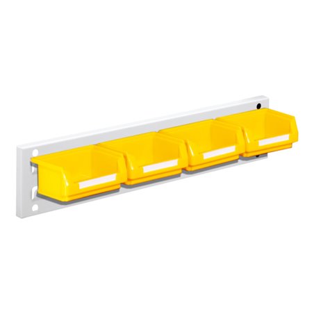 Kappes Wandschiene RasterPlan Schlitzplatten Set 1 RAL 7035