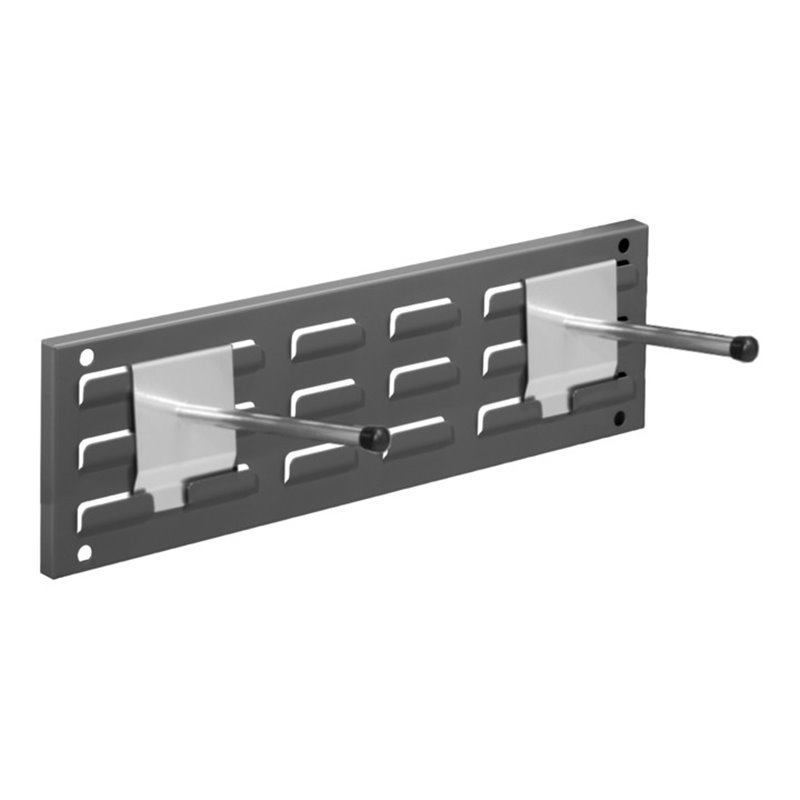 Kappes Wandschiene RasterPlan Schlitzplatten Set 3 RAL 7016