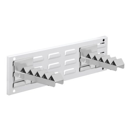 Kappes Wandschiene RasterPlan Schlitzplatten Set 6 RAL 7035